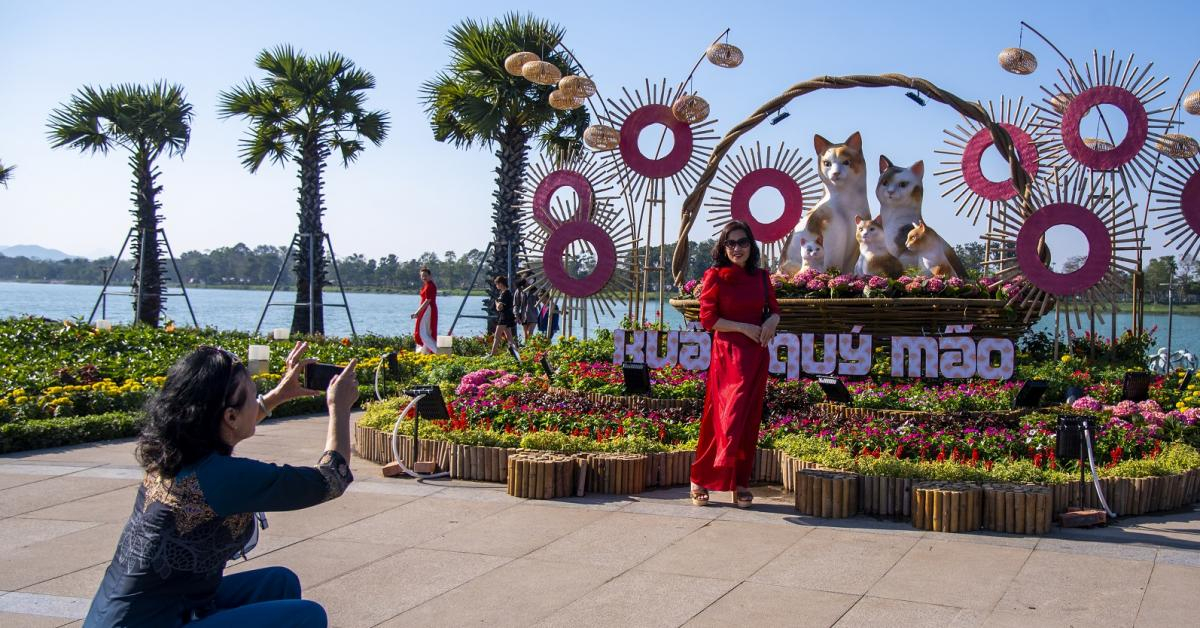 Những điểm check-in đẹp dịp Tết ở Huế