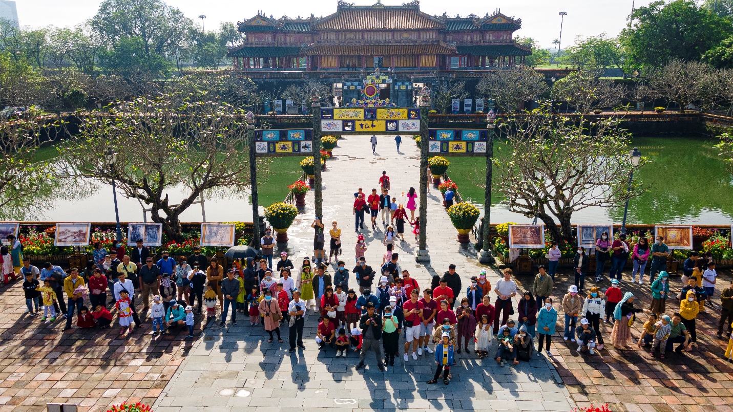 95.000 lượt khách đã đến Thừa Thiên Huế trong kỳ nghỉ Tết Nguyên đán - 2