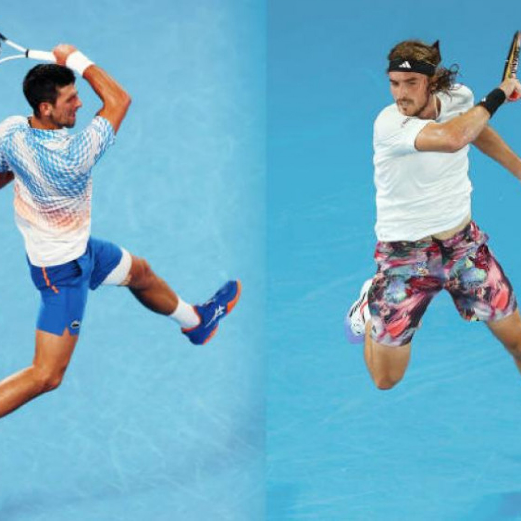  - Djokovic đọ siêu phẩm Tsitsipas ở Australian Open: Cú thuận tay lợi hại