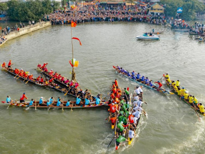 Lễ hội - Giải đua ghe truyền thống trên phá Tam Giang