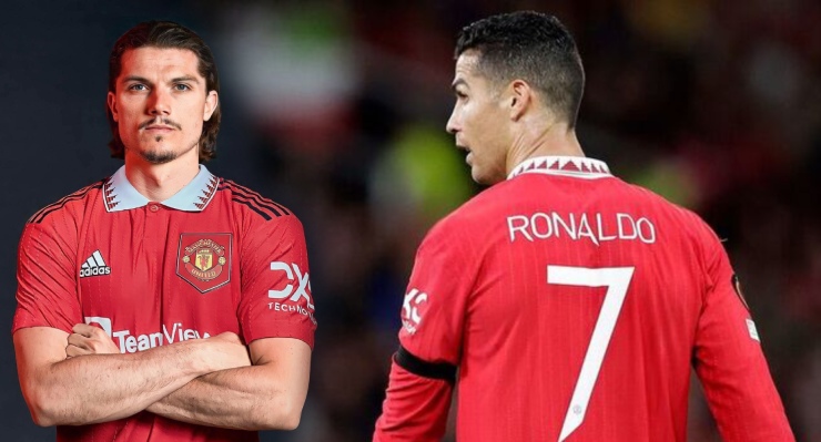 Tân binh Sabitzer có thể kế thừa số 7 từ Ronaldo, đá ở đâu trong đội hình MU? - 1