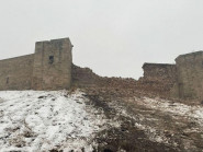 Lâu đài cổ bị phá huỷ sau trận động đất ở Thổ Nhĩ Kỳ