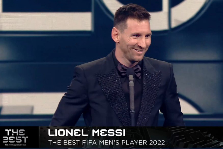 Trao giải FIFA The Best: Messi giành giải &#34;Cầu thủ xuất sắc nhất&#34; - 1