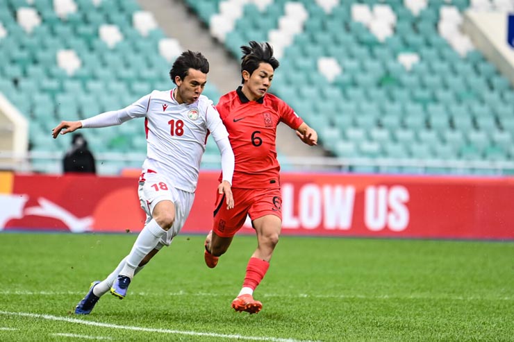 Kết quả bóng đá U20 Hàn Quốc - U20 Tajikistan: Ông lớn sa lầy, nhọc nhằn vào tứ kết (U20 châu Á) - 1