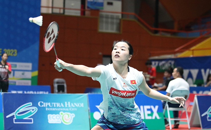 Hot girl Thùy Linh nén đau đánh bại đối thủ Nhật Bản, nghẹt thở vào chung kết - 2