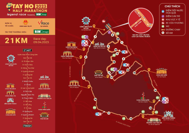 Giải chạy Tay Ho Half Marathon lập kỷ lục về số lượng VĐV tham dự - 3