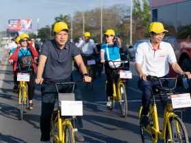 Huế tái khởi động hệ thống xe đạp chia sẻ công cộng