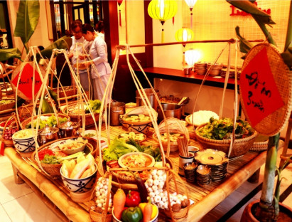 Lễ hội - Tái hiện phiên chợ Tết xưa trong lòng Nha Trang