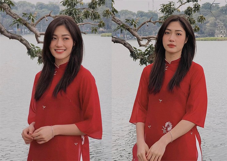 Thu Hoài cùng dàn hot girl bóng chuyền mặc áo dài xinh tươi, "đốn tim" nhiều fan - 2