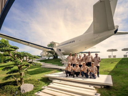  - Biệt thự máy bay nghỉ dưỡng độc đáo ở Bali