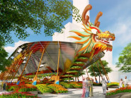 Công nghệ AR giúp quay hình ảnh Rồng bay lượn tại đường hoa Nguyễn Huệ