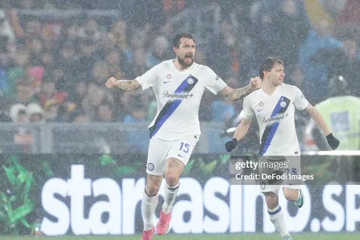 Kết quả bóng đá AS Roma - Inter Milan: 6 bàn bùng nổ, ngược dòng mãn nhãn (Serie A) - 1