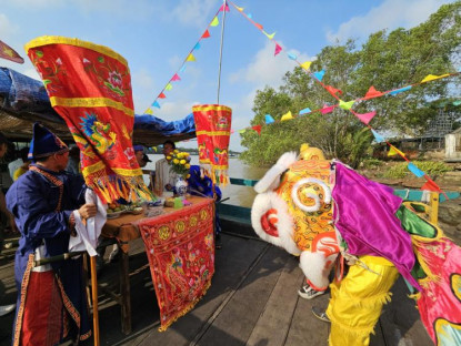  - Lễ hội Nghinh Ông duy nhất tại Long An, một tỉnh không giáp biển