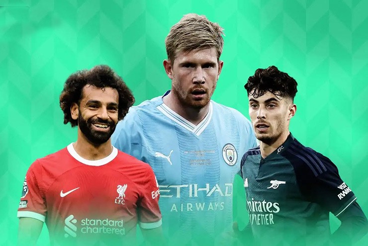 Đua vô địch Ngoại hạng Anh: Man City gặp khó, Liverpool & Arsenal ai dễ hơn? - 1