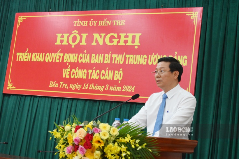 Ông Trần Thanh Lâm giữ chức Phó Bí thư Tỉnh ủy Bến Tre - 3
