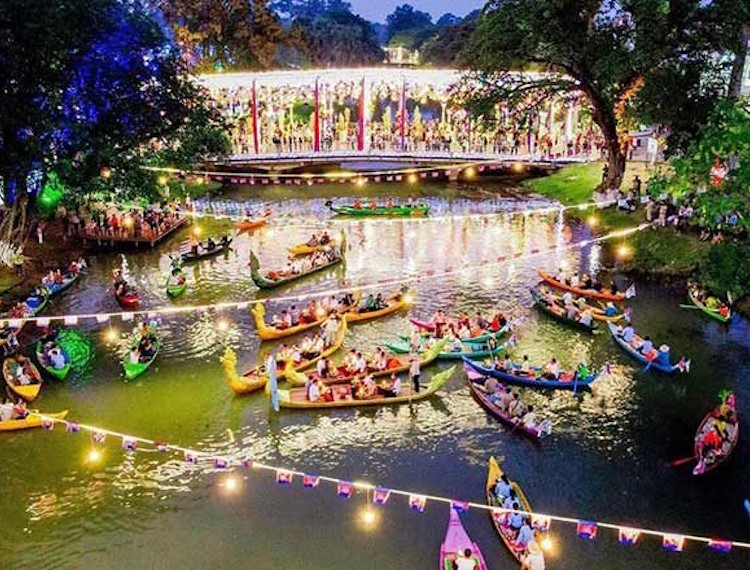 Lễ hội - Độc đáo lễ hội sông Siem Reap ở Campuchia