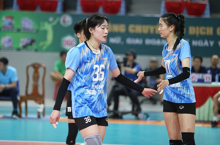 Hoa khôi bóng chuyền Cai Xiaoqing lăn xả ghi 31 điểm, CLB Thanh Hóa được thưởng nóng - 9