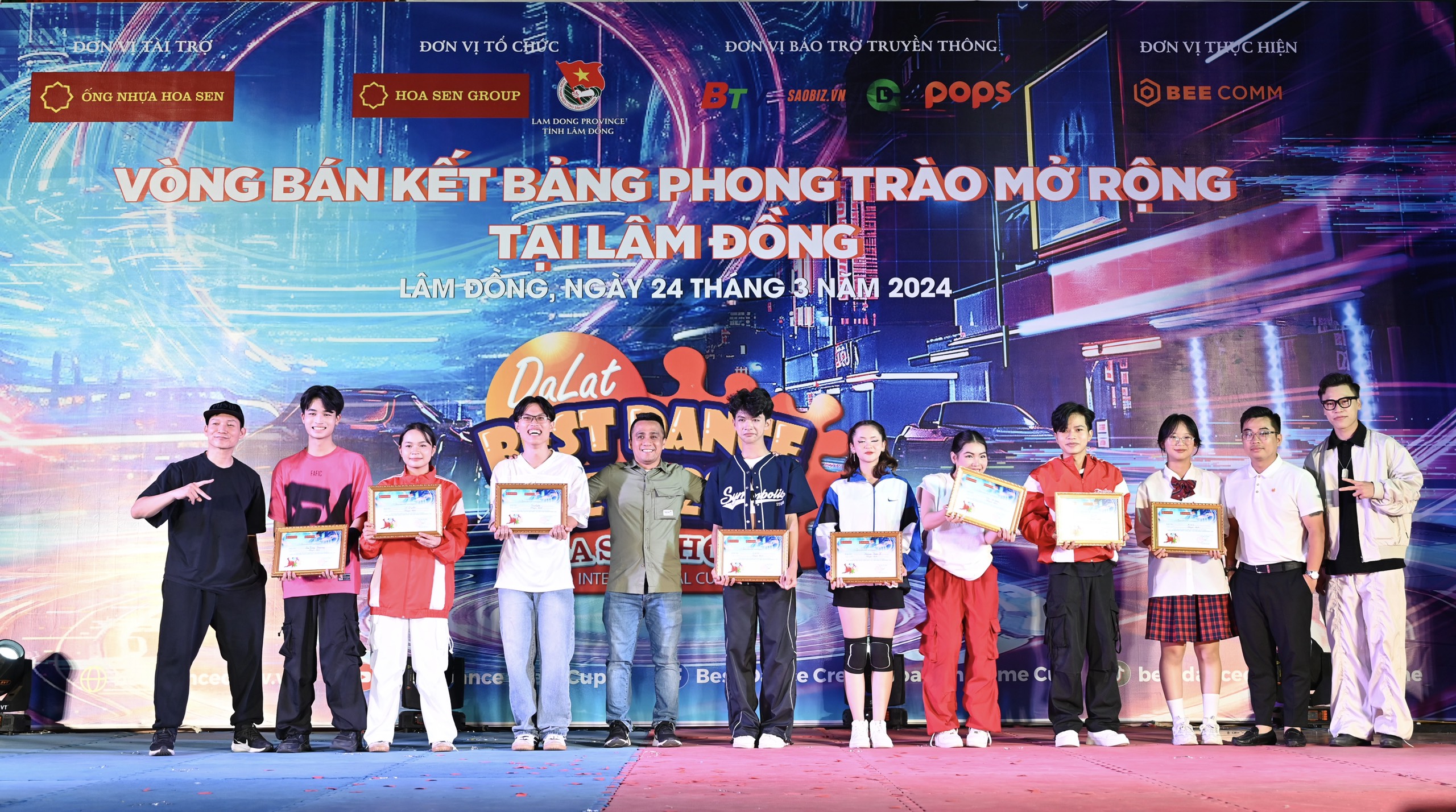Lộ diện 14 nhóm nhảy phong trào tại Lâm Đồng lọt vào chung kết Dalat Best Dance Crew 2024 - Hoa Sen Home International Cup - 8