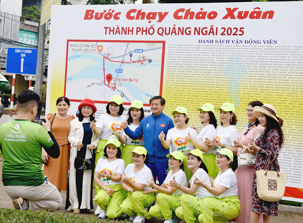 tung bung “buoc chay chao xuan” 2025 o quang ngai - 6