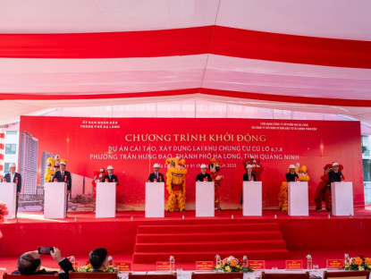 Tin trong nước - Khởi động Dự án Cải tạo, xây dựng lại khu chung cư cũ ở Hạ Long ngay đầu năm mới