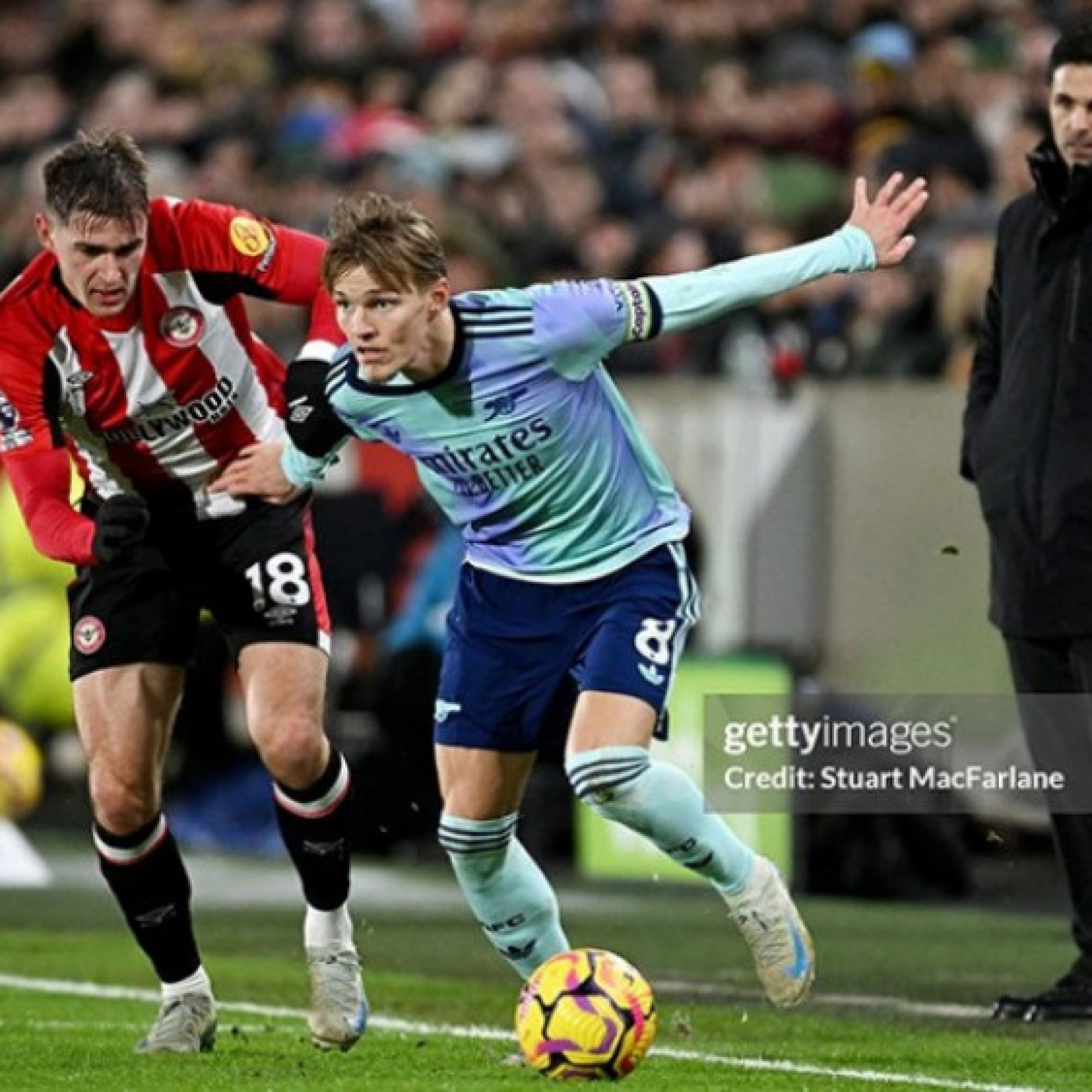  - Video bóng đá Brentford - Arsenal: "Pháo thủ" vất vả (Ngoại hạng Anh)