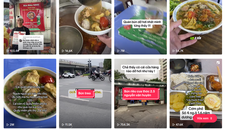 Bún riêu Thóc Cầu Giấy: Từ những bát bún bình thường trở thành hiện tượng Tiktok - 6