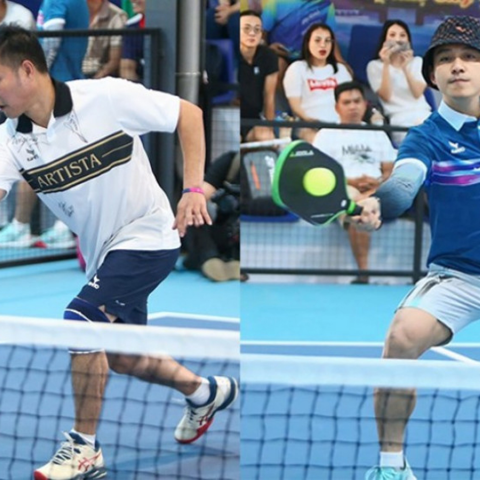  - Danh thủ Hồng Sơn, ca sĩ Tuấn Hưng lần đầu dự giải pickleball gây “sốt”