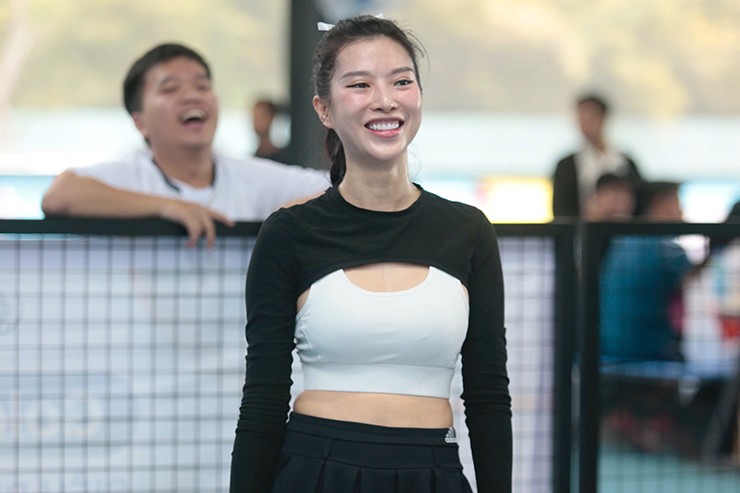 Jessie Lương cùng dàn hot girl tranh tài ở giải pickleball thể thức lạ - 13