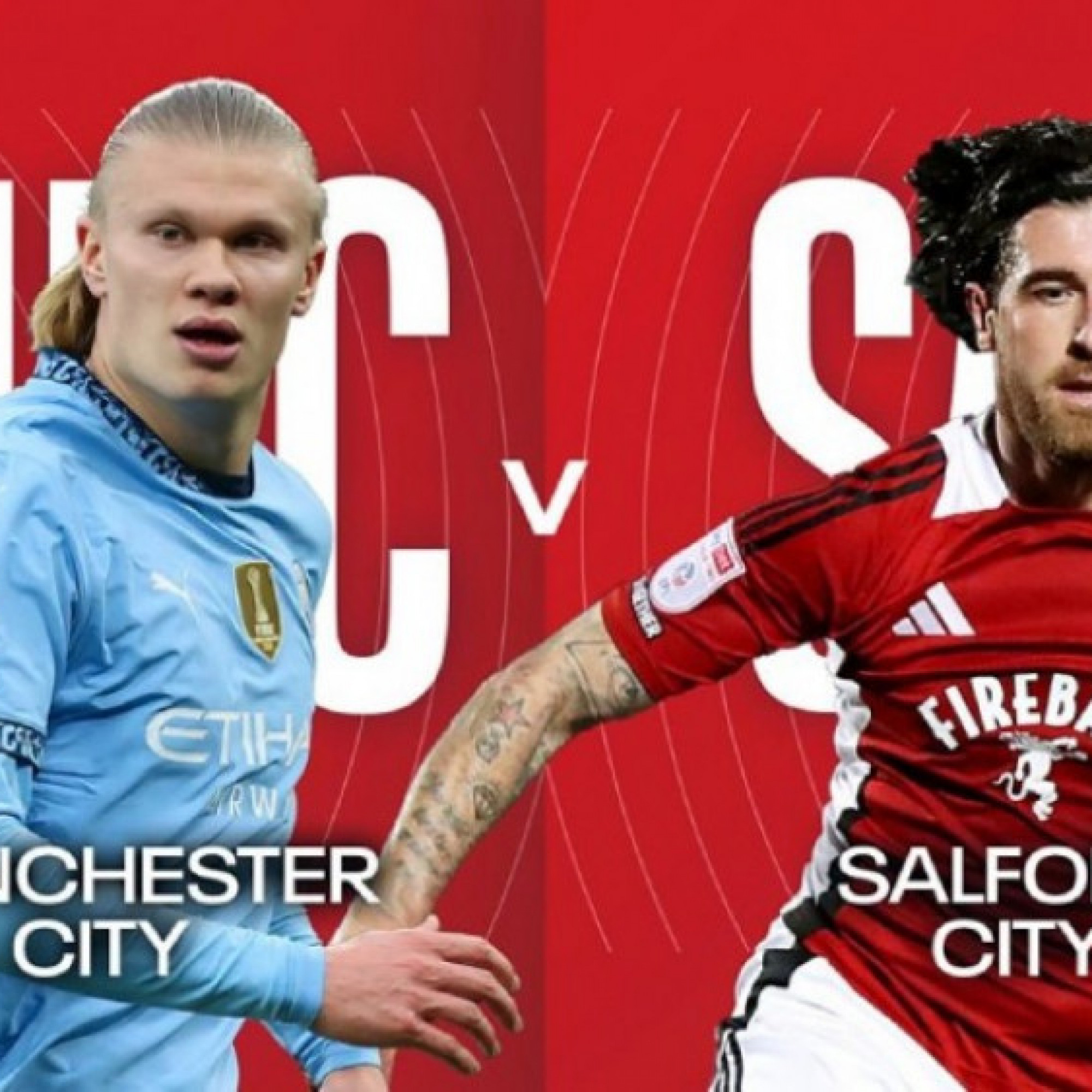  - Trực tiếp bóng đá Man City - Salford City: Thị uy sức mạnh trước "hàng xóm" (FA Cup)