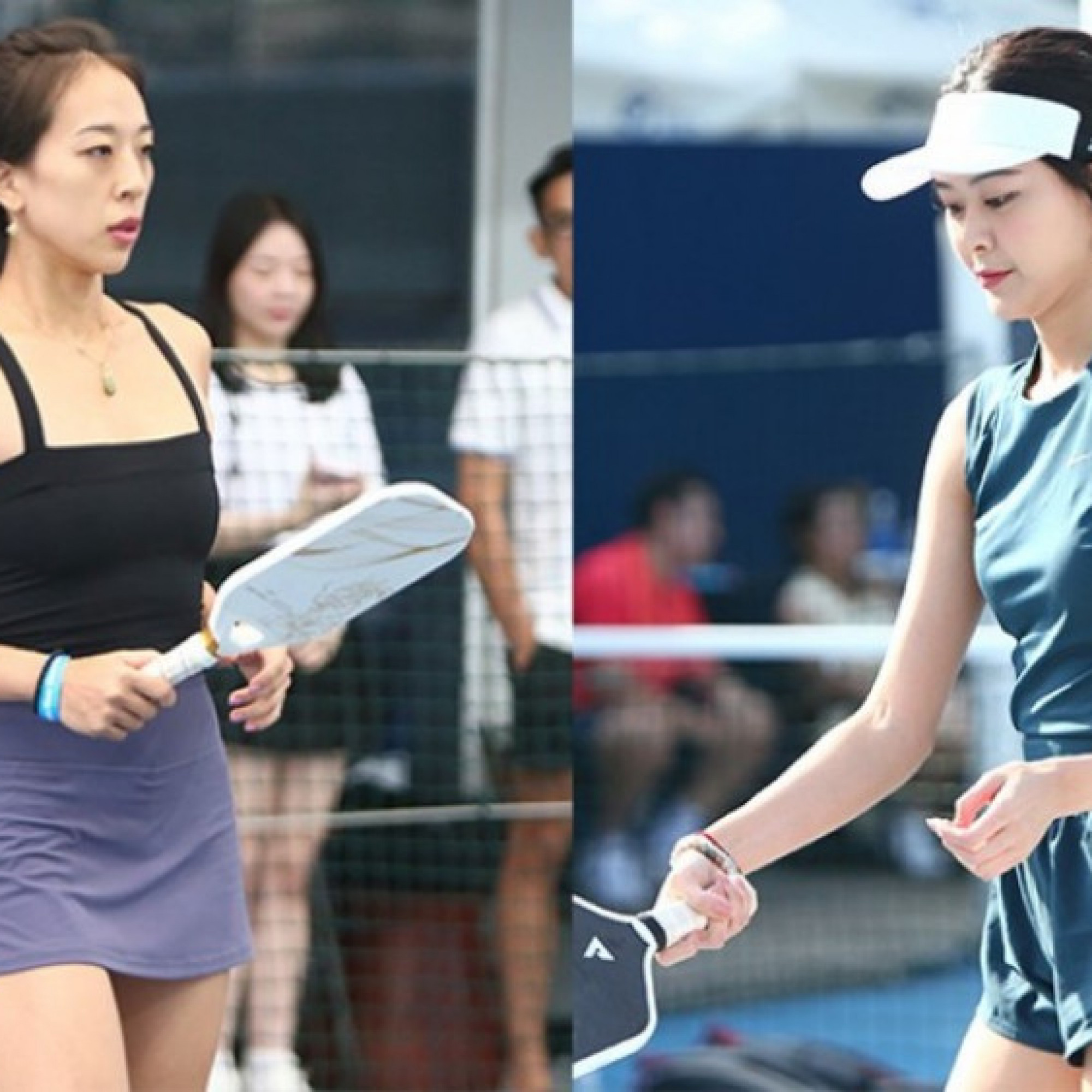  - Dàn người đẹp lai Tây lần đầu ra sân, gây ấn tượng giải pickleball ở TP.HCM