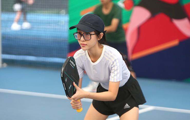 Dàn người đẹp lai Tây lần đầu ra sân, gây ấn tượng giải pickleball ở TP.HCM - 10