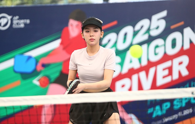 Dàn người đẹp lai Tây lần đầu ra sân, gây ấn tượng giải pickleball ở TP.HCM - 11