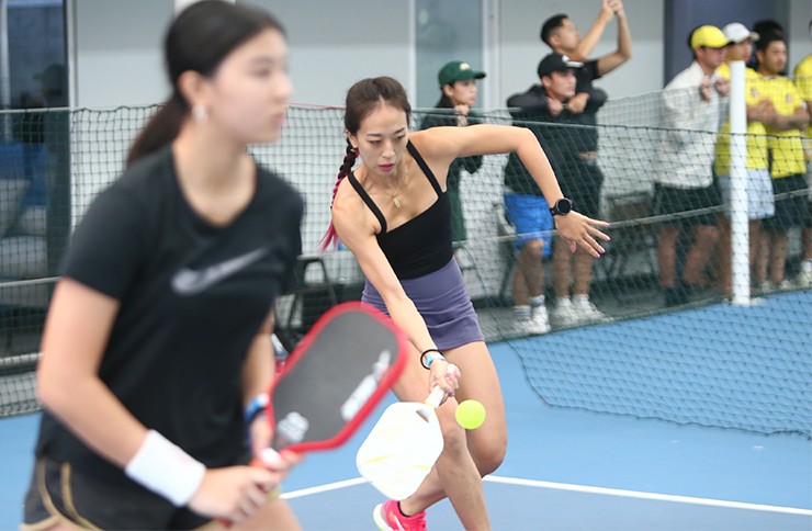 Dàn người đẹp lai Tây lần đầu ra sân, gây ấn tượng giải pickleball ở TP.HCM - 5