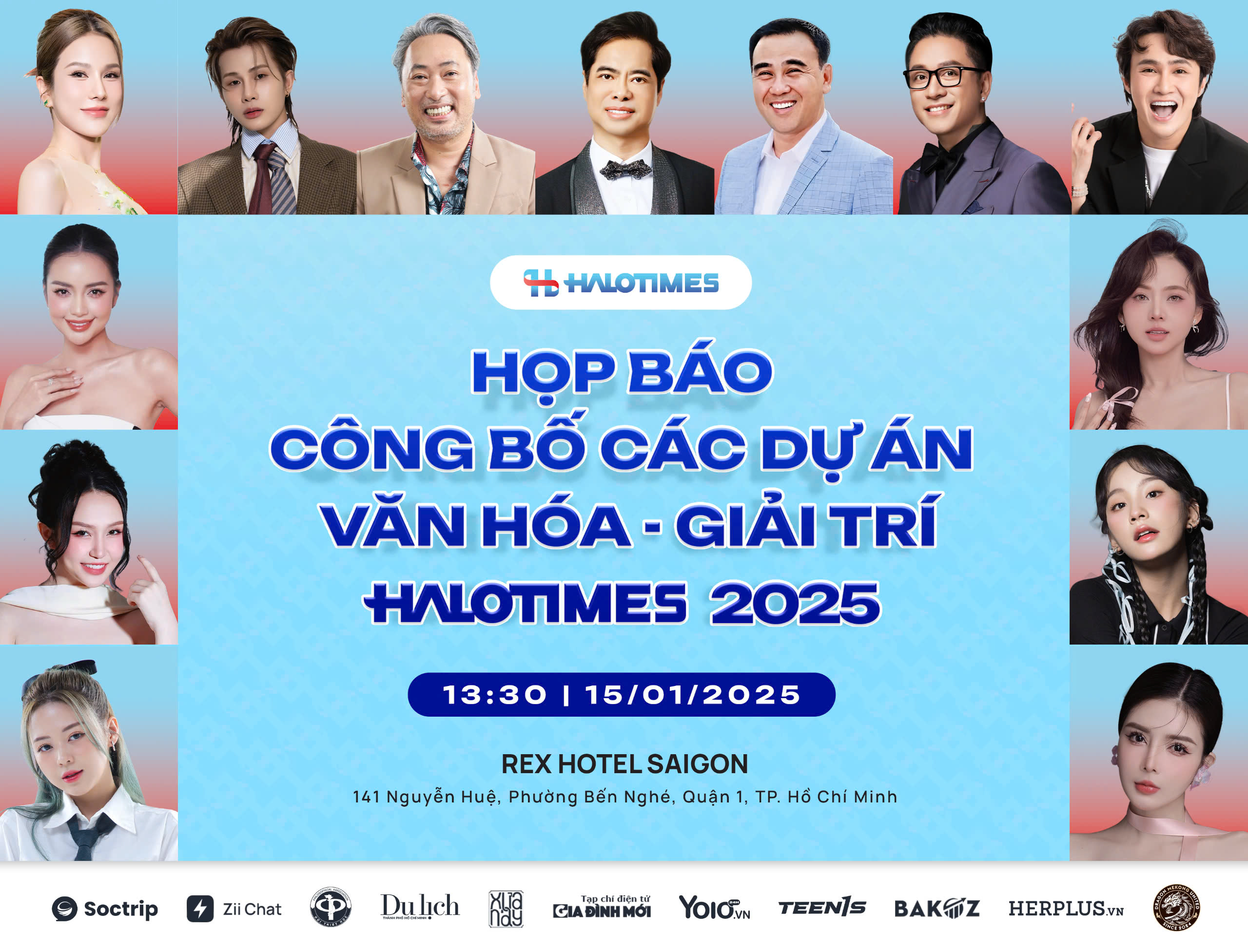 Hé lộ dàn nghệ sĩ góp mặt trong các chương trình của Halotimes 2025 - 1