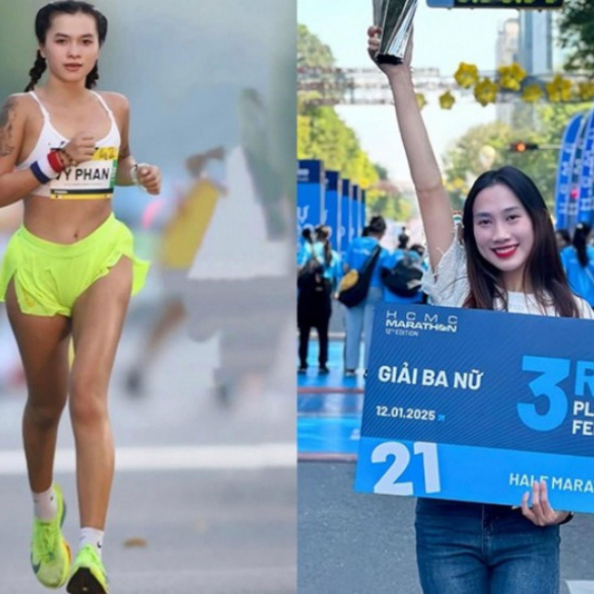  - Vũ công nóng bỏng Vy Phan cùng dàn hot girl gây ấn tượng tại giải Marathon