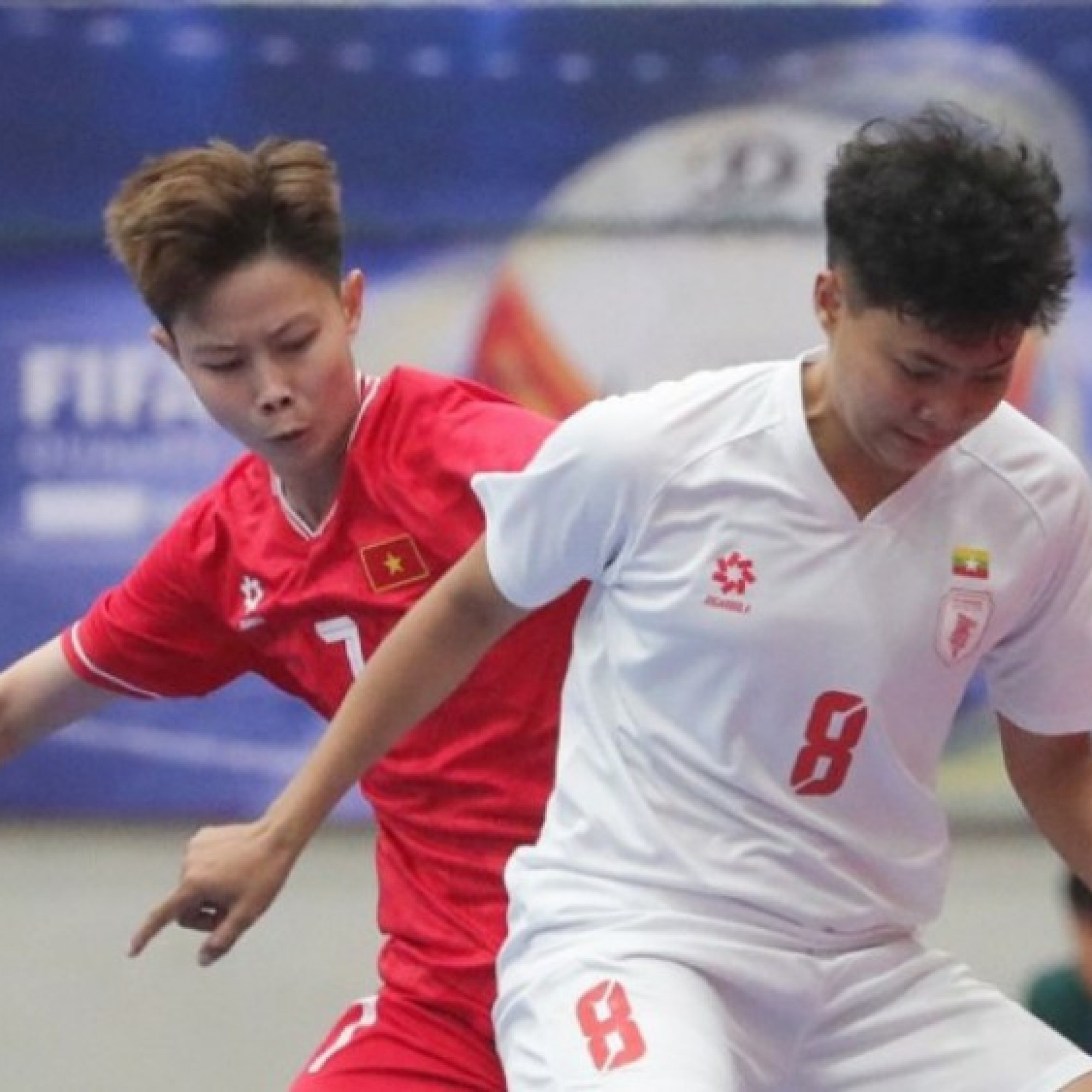  - Video bóng đá futsal nữ Myanmar - Việt Nam: Khởi đầu cực kỳ thuận lợi (Vòng loại châu Á)