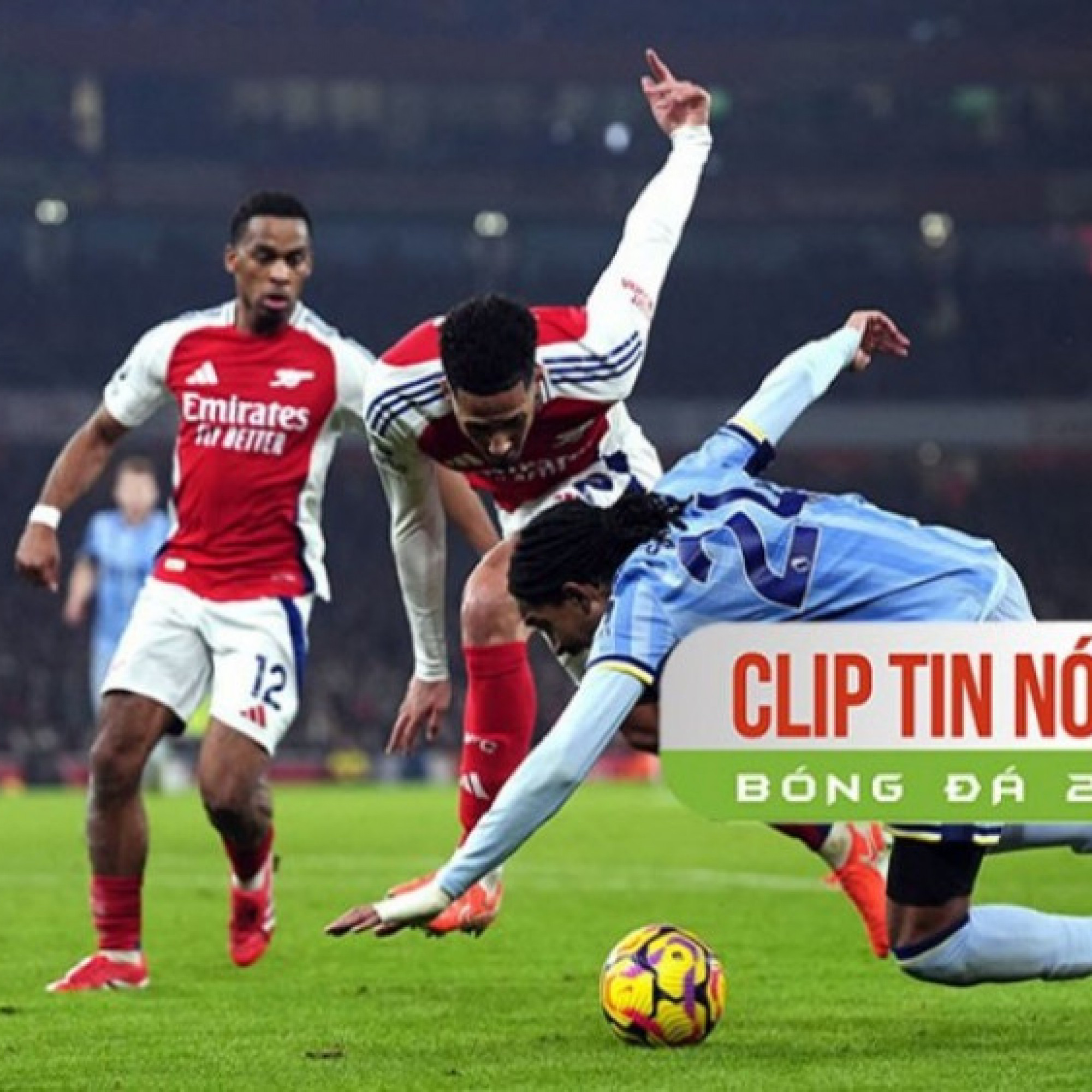  - Arsenal ngược dòng hạ Tottenham, đua vô địch Ngoại hạng Anh hấp dẫn trở lại (Clip Tin nóng)