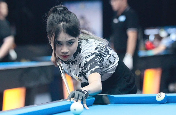 Nữ vũ công nóng bỏng Thanh Nga gây “sốt” ở giải bi-a tiền thưởng lớn - 13