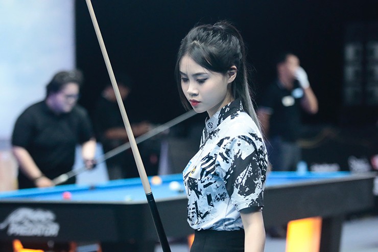 Nữ vũ công nóng bỏng Thanh Nga gây “sốt” ở giải bi-a tiền thưởng lớn - 5