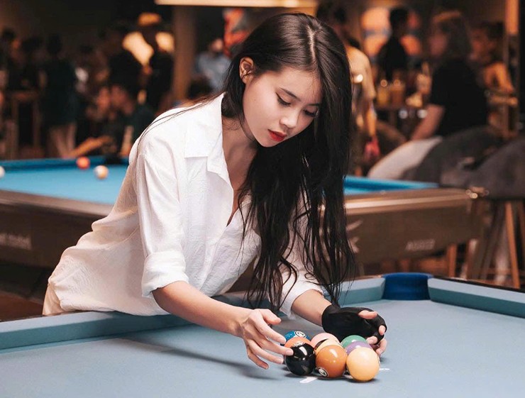 Nữ vũ công nóng bỏng Thanh Nga gây “sốt” ở giải bi-a tiền thưởng lớn - 7