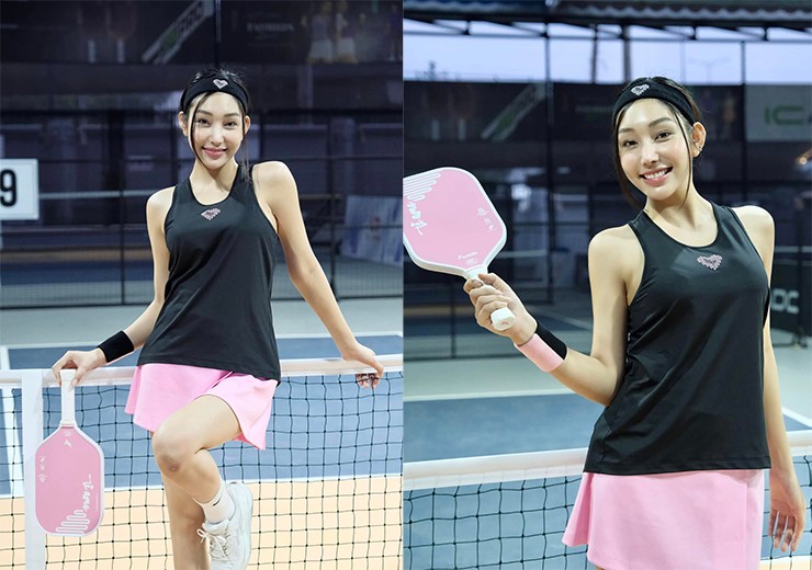 Dàn người đẹp nóng bỏng vui Tết vẫn không quên pickleball, chăm tập để “săn” danh hiệu - 11