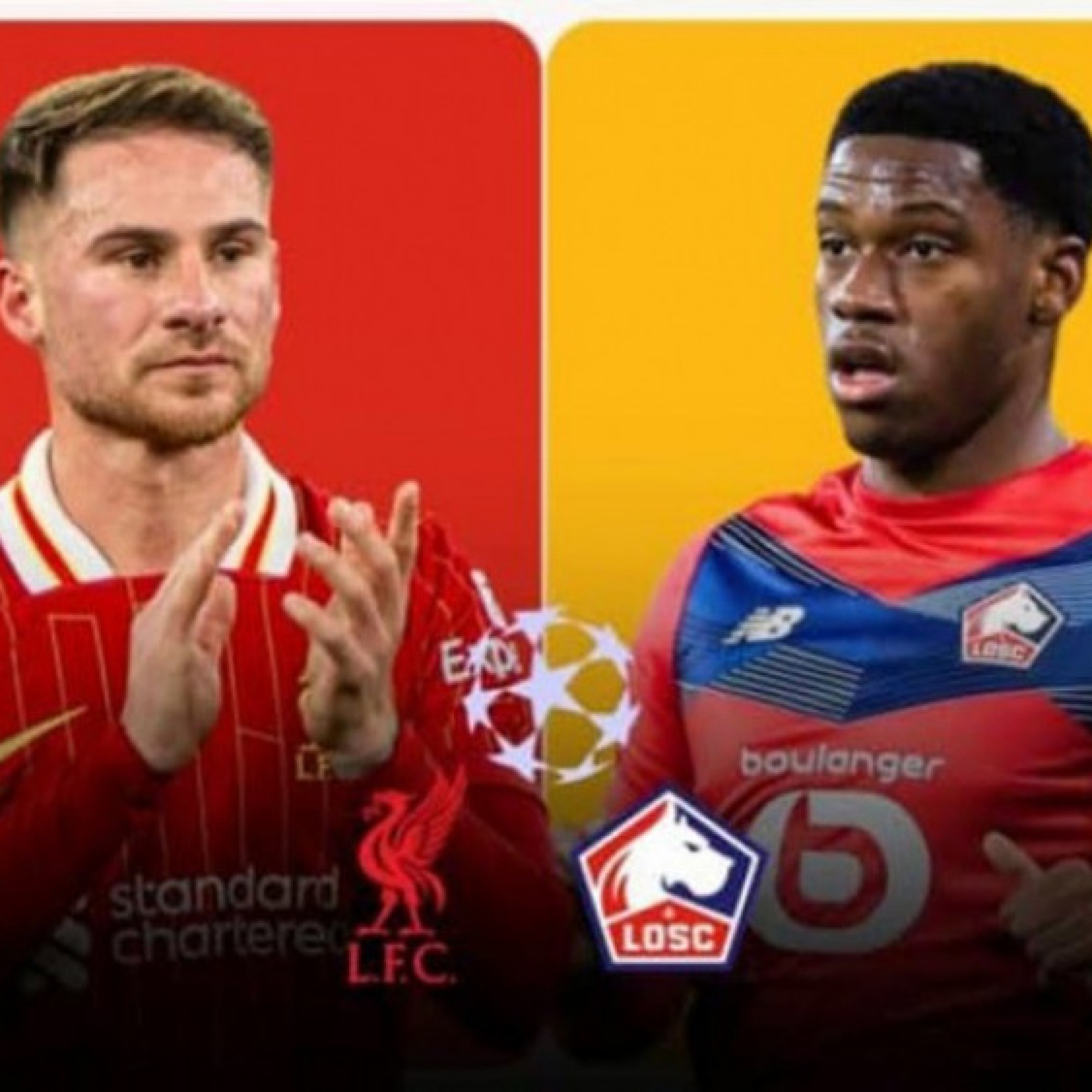  - Trực tiếp bóng đá Liverpool - Lille: Thách thức chuỗi 21 trận bất bại (Cúp C1)