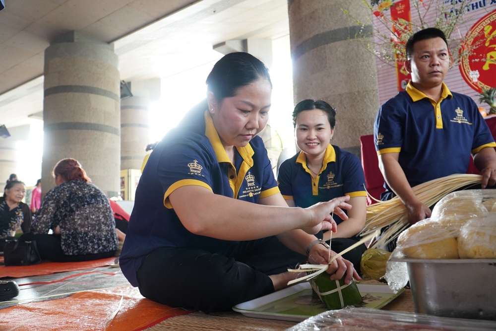 Hội thi gói – nấu bánh tét 2025: Lan toả và lưu giữ nét đẹp Tết cổ truyền - 13