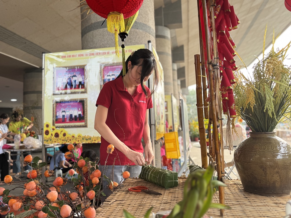 Hội thi gói – nấu bánh tét 2025: Lan toả và lưu giữ nét đẹp Tết cổ truyền - 18