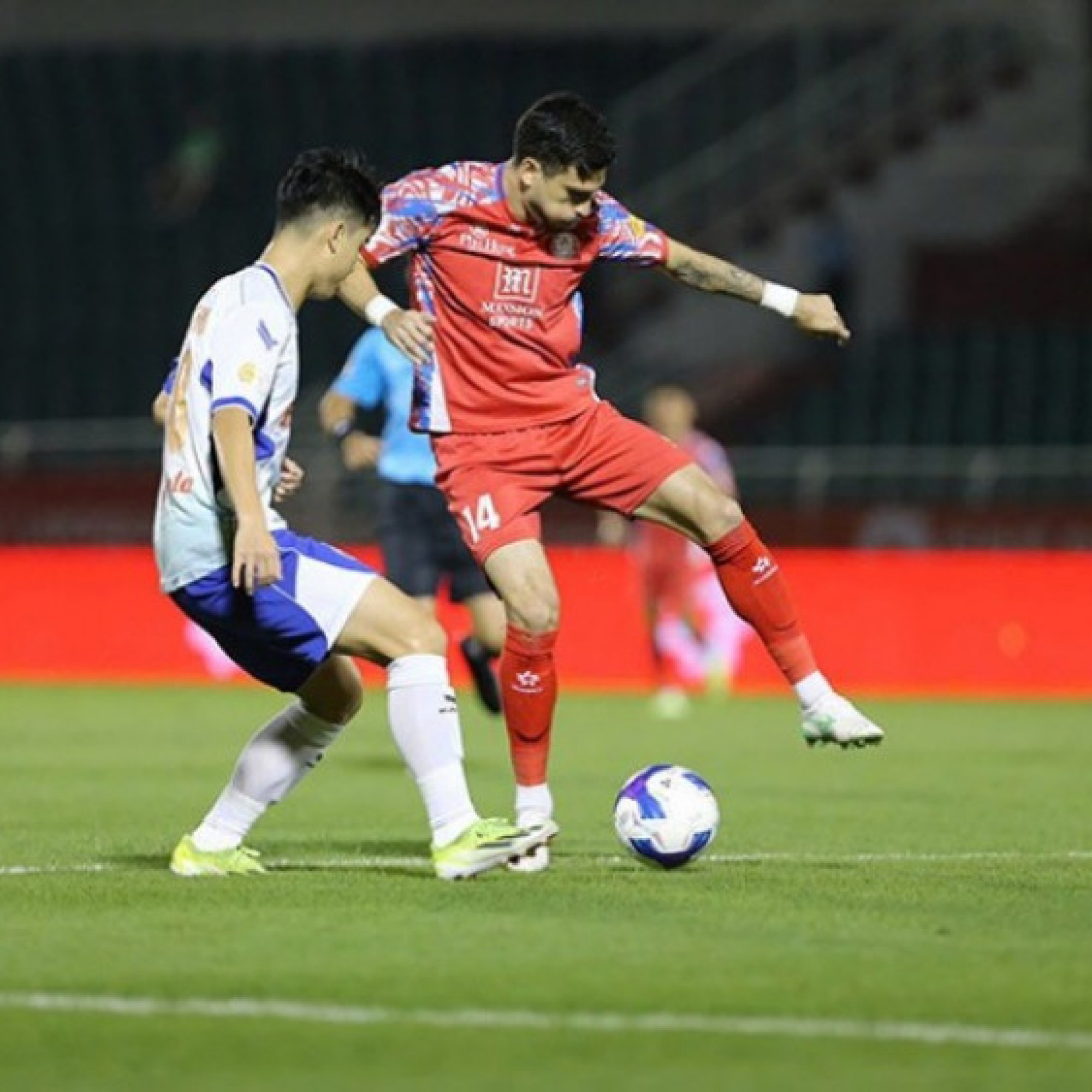  - Video bóng đá TP.HCM - Đà Nẵng: Bước ngoặt cuối hiệp 1, may mắn đồng hành (V-League)