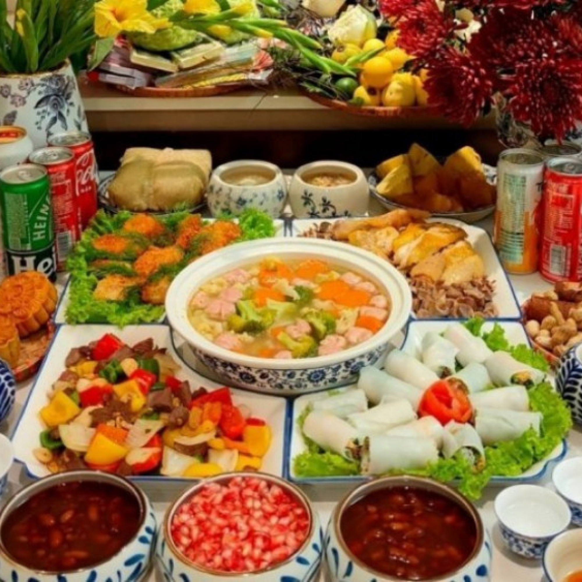 Mẹ đảm Hà Nội gợi ý những mâm cúng Tết đẹp mắt