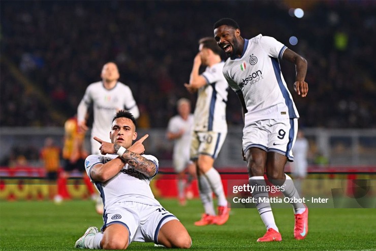 Kết quả bóng đá Lecce - Inter Milan: 4 bàn rực rỡ, dấu ấn Lautaro Martinez (Serie A) - 1