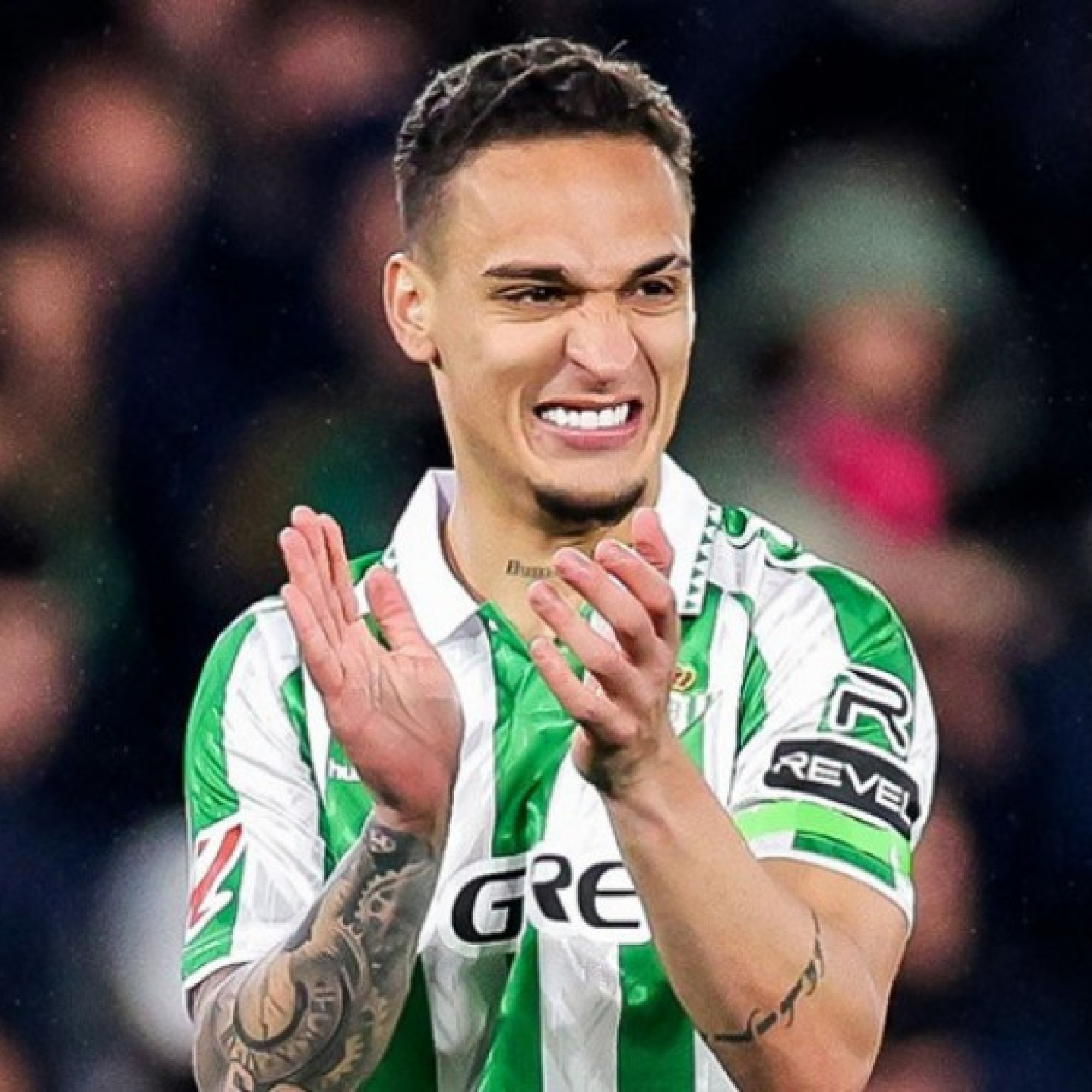  - Antony giành ngay giải Cầu thủ hay nhất ở trận ra mắt Real Betis