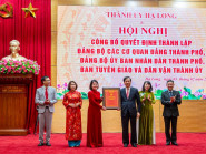 Công bố thành lập Ban tuyên giáo và Dân vận Thành ủy Hạ Long