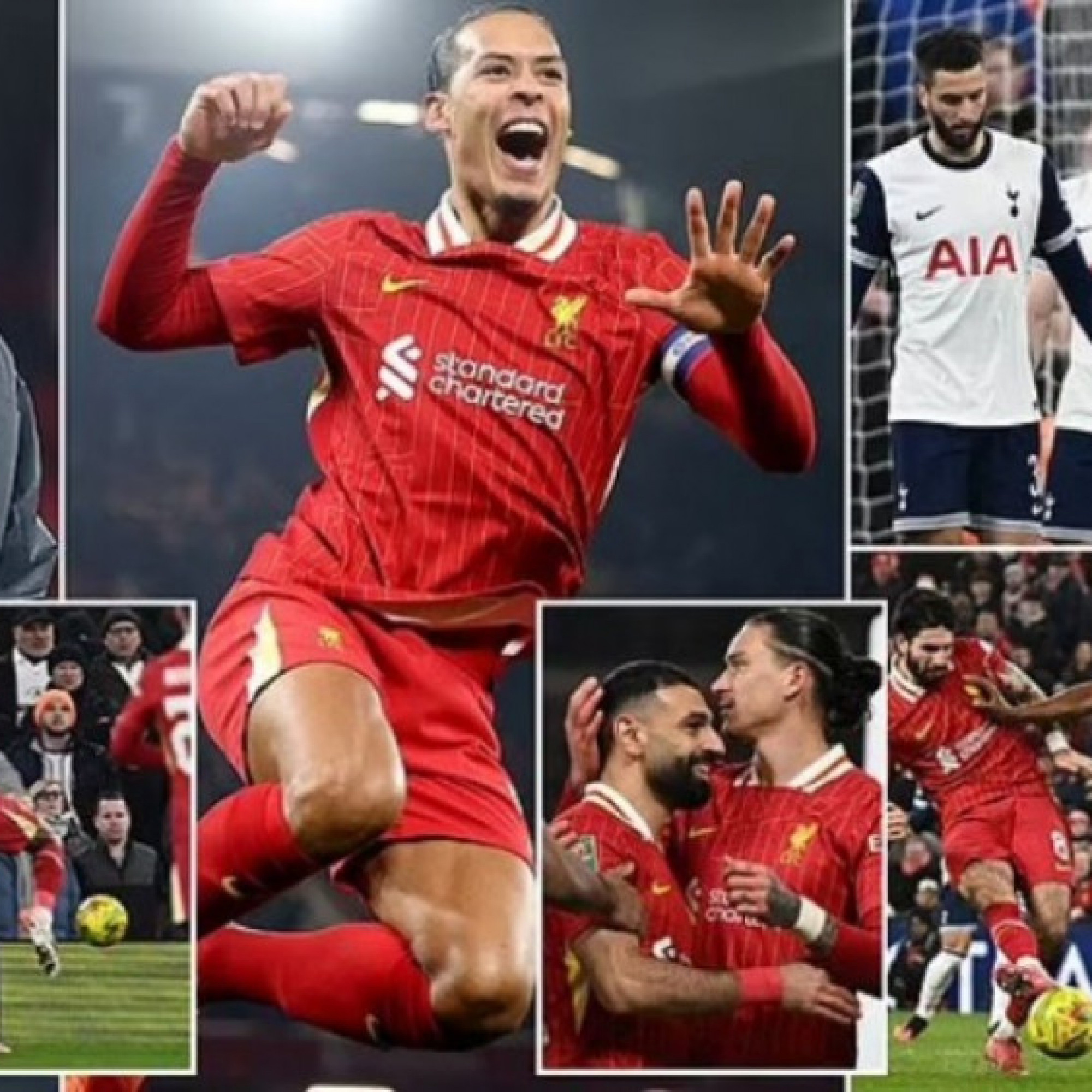  - Liverpool cày cực khỏe sáng cửa "ăn 4", Tottenham dễ mất vị thế ông lớn (Clip 1 phút)